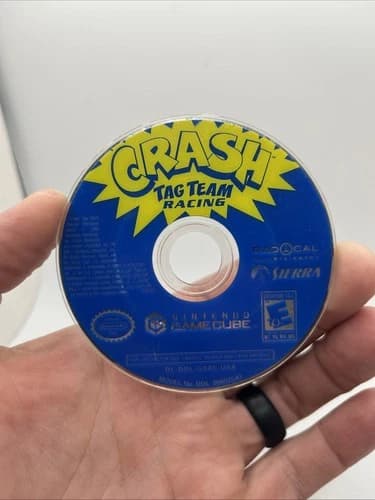 Crash: Tag Team Racing Nintendo GameCube 2005 Video Game DISC ONLY multiplayer