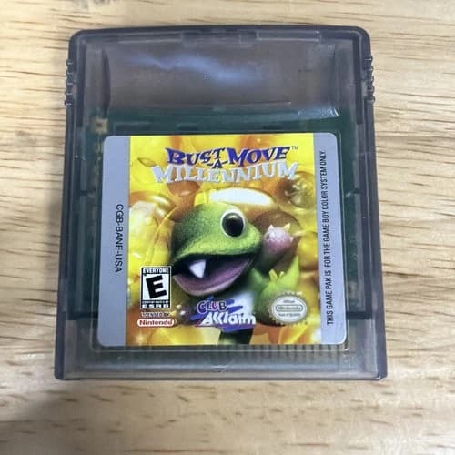Bust-A-Move Millennium Gameboy Color Authentic Tested Cartridge Only