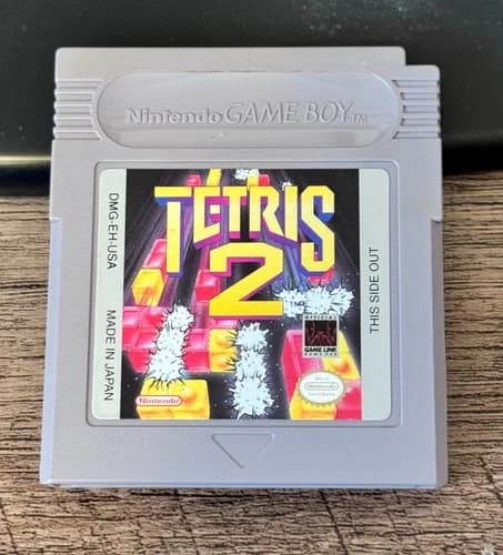 Tetris 2 (Nintendo Game Boy) Game Cartridge – Tested - Authentic