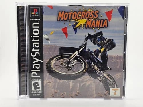 Sony Playstation 1 PS1 Motocross Mania CIB Cleaned & Tested