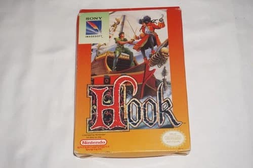 Hook (Nintendo NES) Complete in Box CIB
