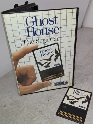 Ghost House Card Game Sega Master System I