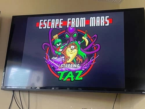 Taz in Escape From Mars (Sega Genesis, 1994) -- TAZ ESCAPE FROM MARS for GENESIS