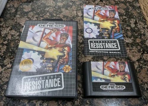 Midnight Resistance Sega Genesis - CIB - Tested, Works
