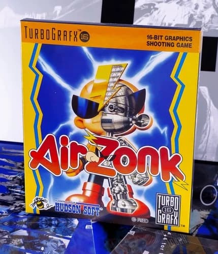 PC Engine PCEWorks Air Zonk TurboGrafx 16 Styled pce works