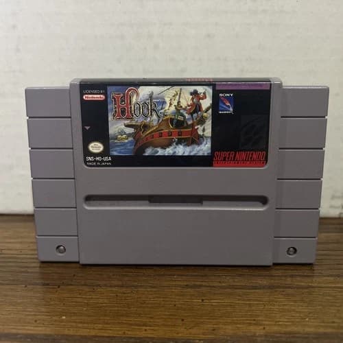 Hook (Super Nintendo Entertainment System, 1991), Authentic, Tested!