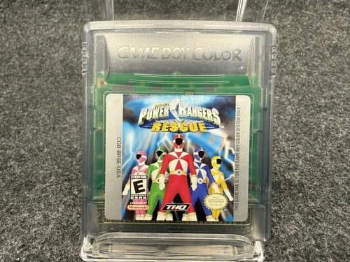 Saban's Power Rangers: Lightspeed Rescue (Nintendo Game Boy Color) TESTED