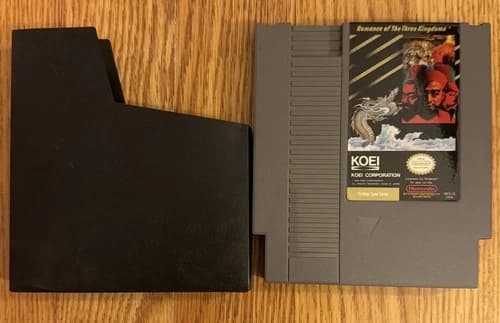 Romance of the Three Kingdoms (Nintendo NES) Tested Working