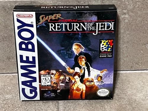 Nintendo Gameboy Super Star Wars: Return of the Jedi CIB (No Tray) AMAZING Cond!
