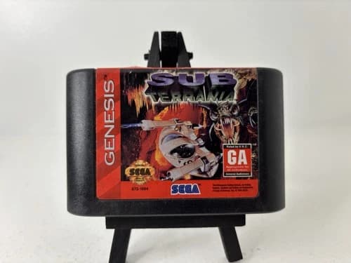 Sub Terrania - Authentic Sega Genesis Game Cart Only - Preowned - Tested