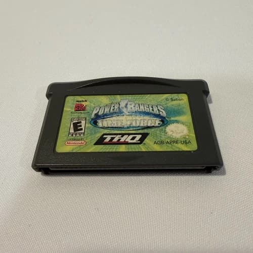 Power Rangers Time Force Nintendo Game Boy Advance GBA Action Fighting Game