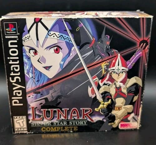 Lunar Silver Star Story Complete CIB RPG JRPG Playstation One PS PSone PS1