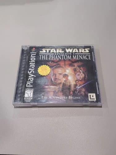 Star Wars Episode 1: The Phantom Menace (Sony PlayStation 1 PS1 1999)