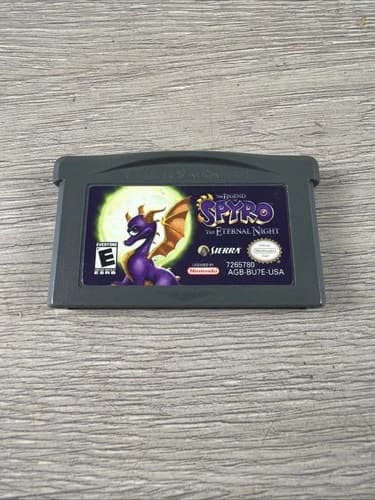 Legend of Spyro: The Eternal Night USA (Game Boy Advance) GBA Tested Working!
