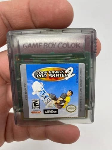 Tony Hawk's Pro Skater 2 Nintendo Game Boy Color 2001 GBC Authentic Tested