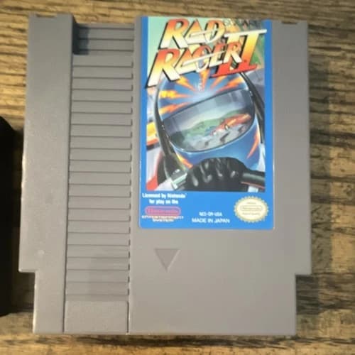 Nintendo Rad Racer II Nintendo NES Game Cartridge NTSC-U/C US/Canada