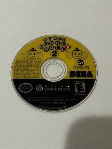 Super Monkey Ball 2 for the Nintendo GameCube DISC ONLY