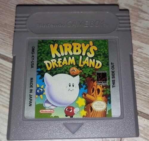 Kirby's Dream Land Nintendo Game Boy, Authentic, Tested, Cartridge Only