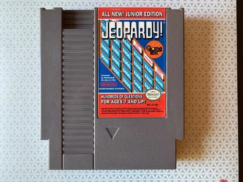 Jeopardy! Junior Edition (Nintendo NES) CLEANED & TESTED!