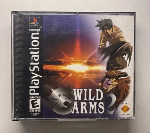 Wild Arms 2 - Sony PlayStation 1 - Complete - CIB - Tested