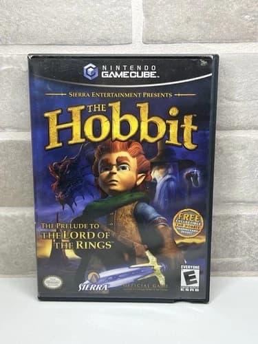 The Hobbit - Nintendo GameCube - With Trading Card Tested & Cleaned CIB