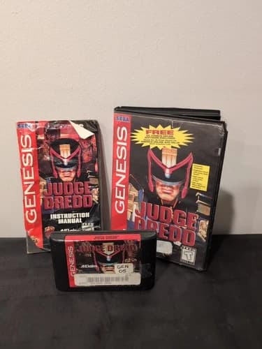 JUDGE DREDD - Sega Genesis, CIB