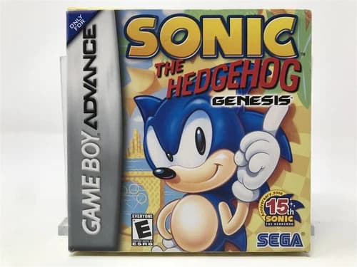 Sonic The Hedgehog: Genesis - Nintendo Game Boy Advance GBA - Complete In Box