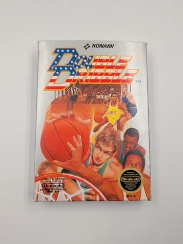 Double Dribble NES CIB