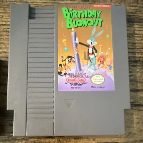 Konami The Bugs Bunny Birthday Blowout for Nintendo NES NTSC-U/C Cartridge Only
