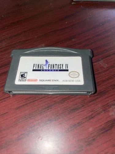 Final Fantasy IV Advance (Nintendo Game Boy Advance 2005) Tested Orig Authentic