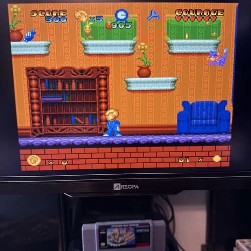 Dennis The Menace - SNES Super Nintendo Game