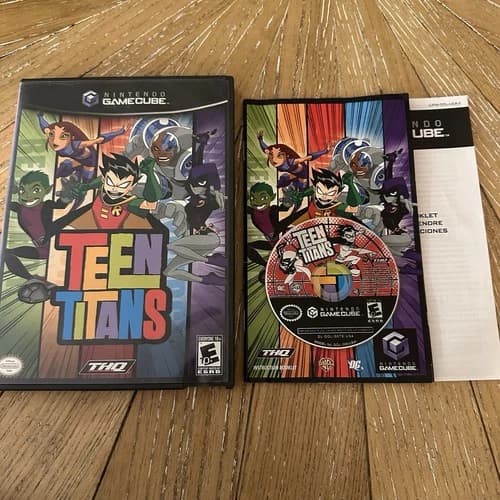 Teen Titans Nintendo GameCube CIB CLEAN!