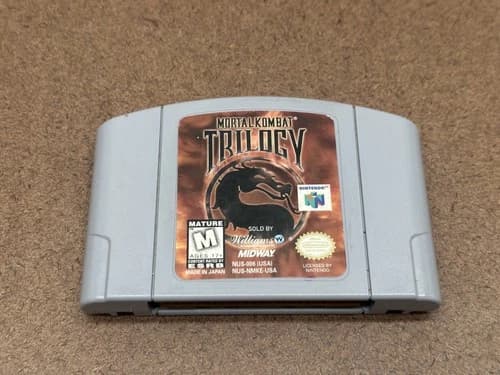 Mortal Kombat Trilogy Nintendo 64 (N64) 1996 *Tested & Working*