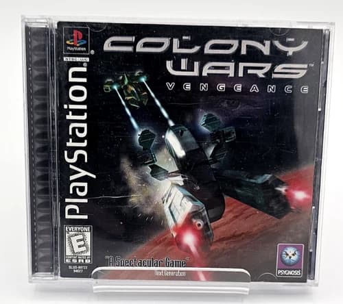 Colony Wars Vengeance (Sony Playstation 1, PS1, 1998) CIB