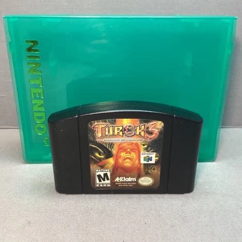 Turok 3 Shadow of Oblivion (Nintendo 64 N64, 1998) Tested Works
