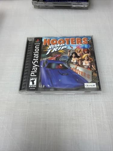 Hooters Road Trip (PS1 Sony PlayStation 1, 2002) CIB Complete