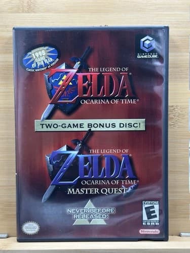 The Legend of Zelda: Ocarina of Time - Master Quest Two-Game Bonus Disc GameCube
