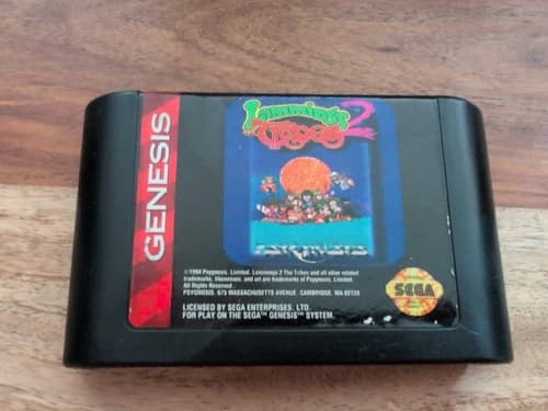 Lemmings 2: The Tribes (Sega Genesis) Tested Cart Only