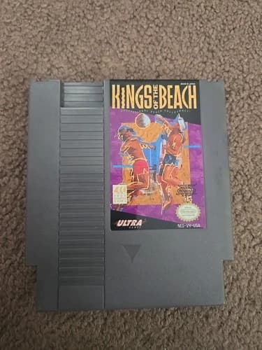 Kings of the Beach (NES, 1990) Game Only! Authentic! 🔥🔥🔥