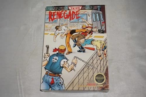 Renegade (Nintendo NES) Complete in Box w/ Reg Card CIB