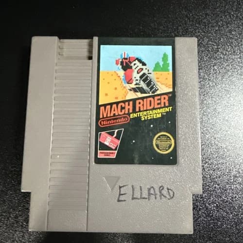 Mach Rider Nintendo NES