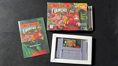 Donkey Kong Country - CIB (Nintendo SNES) - *Tested*
