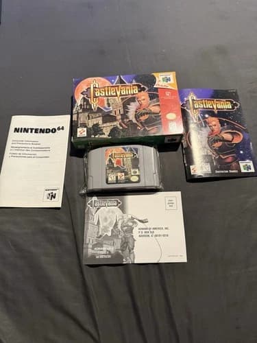 Castlevania Nintendo 64 N64 Complete In Box CIB With Reg Card