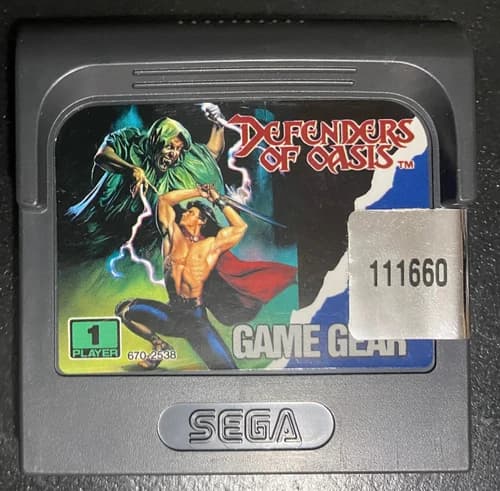 Defenders of Oasis - Sega Game Gear - Acceptable Condition