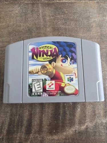 Mystical Ninja Starring Goemon (Nintendo 64) N64 AUTHENTIC video game cart only