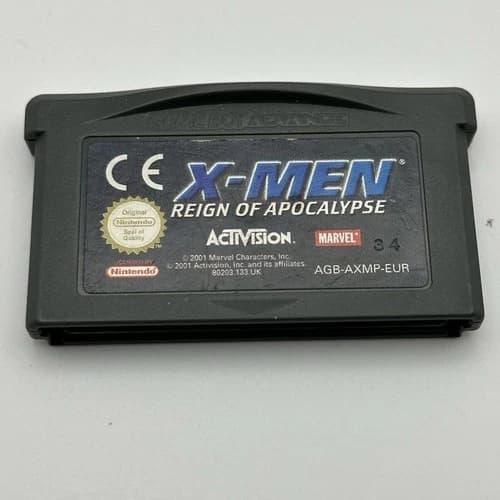 X-Men: Reign of Apocalypse Game Boy Advance GBA 2001 Authentic