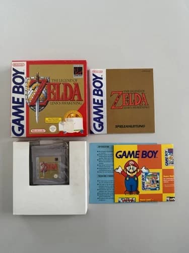 The Legend of Zelda: Link's Awakening (Nintendo Game Boy) CIB Manual CIB Excellent