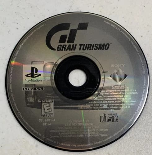 Gran Turismo - (Sony PlayStation 1, PS1) Game DISC ONLY