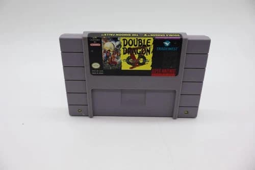 Double Dragon v the Shadow Falls SNES Nintendo Tested Working