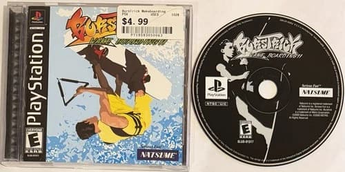 BursTrick Wake Boarding (Sony PlayStation 1, PS1) COMPLETE!! | CIB | M1494